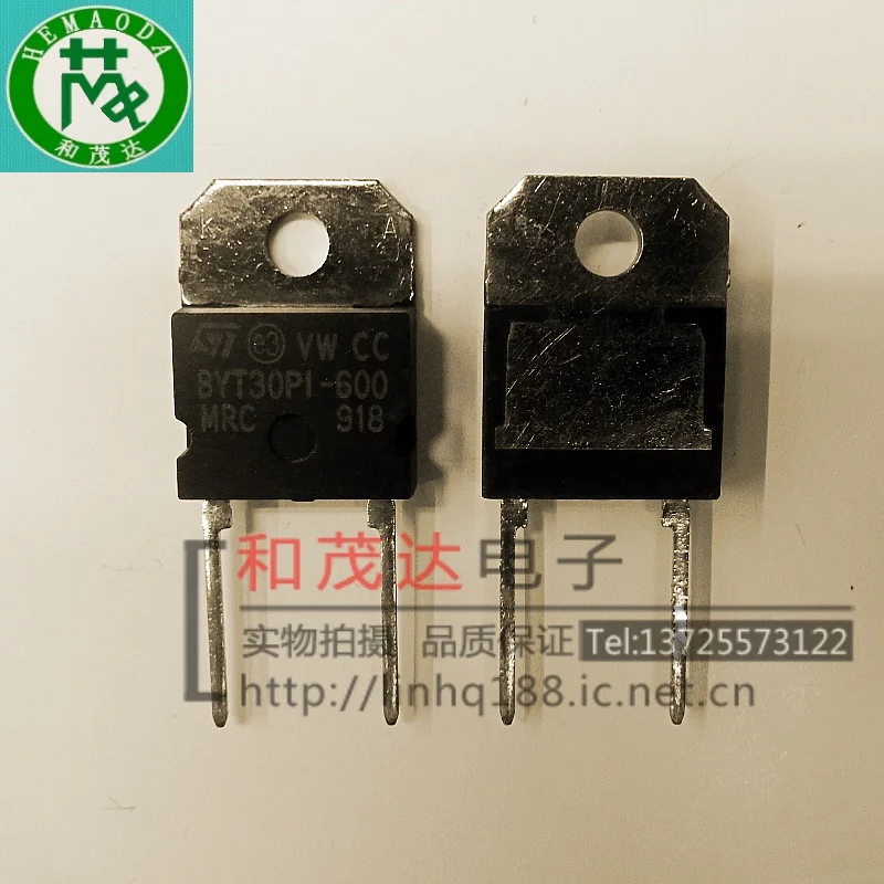 5 шт./лот BYT30PI-600 TO-218
