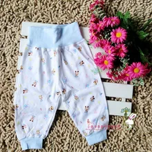 Г. Весенне-осенние новые стильные детские штаны из чистого хлопка с высокой талией нижнее белье с высокой талией и рисунком Инь Хуа куань