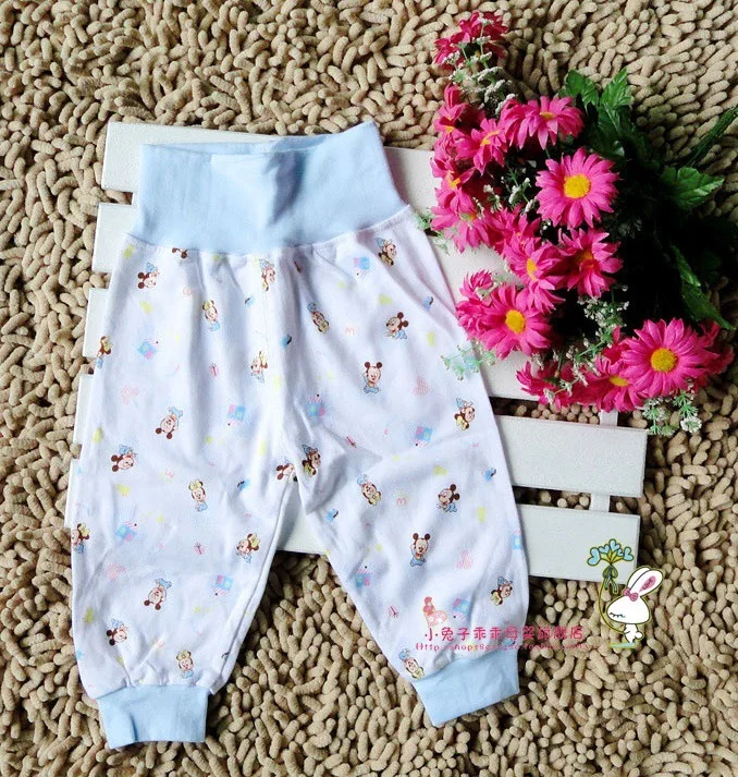 

2019 Spring And Autumn New Style Baby Pure Cotton High Waist Pants Cartoon yin hua kuan High-waisted Underwear