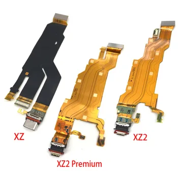 

Dock Connector Micro USB Charger Charging Port Flex Cable Microphone Board For Sony For Xperia X XZ XZ1 XZ2 Compact Premium XZ3