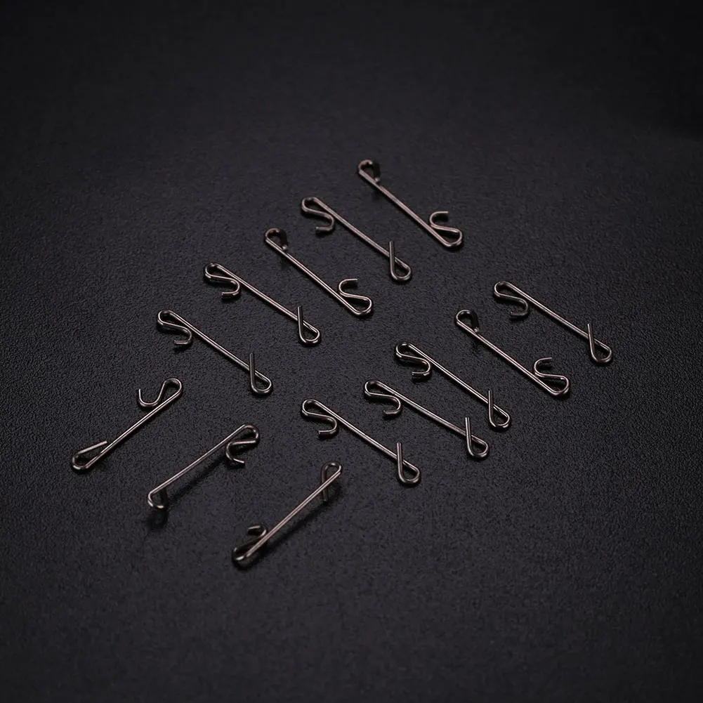 

50Pcs/Pack Fishing Solid Ring Connector Line Fishing Swivel 1.3-2CM Tackle Tool Accessories
