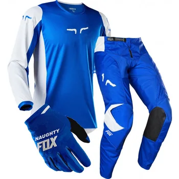 

NAUGHTY FOX PRIX 180 Motorcycle Riding Protective Gear Sets MX XC Pants Qiuck-dry MTB Jersey Gloves Cycling Suits Moto Combos