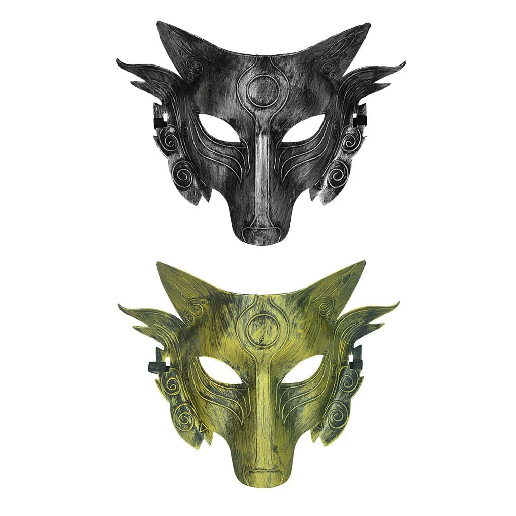 

Halloween Cosplay Wolf Costume Mask Full Face Mask for Men Women Suitable for masquerade, carnival, role-playing party Toys