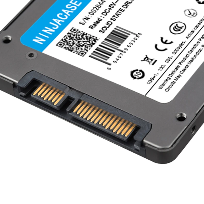 NINJACASE SSD 256 Гб SATA3 2,5 дюймов 120 г 240 ГБ 128 ГБ 256 ГБ 480 ГБ 512 960 1 ТБ жесткий диск HD HDD для настольного компьютера ноутбука