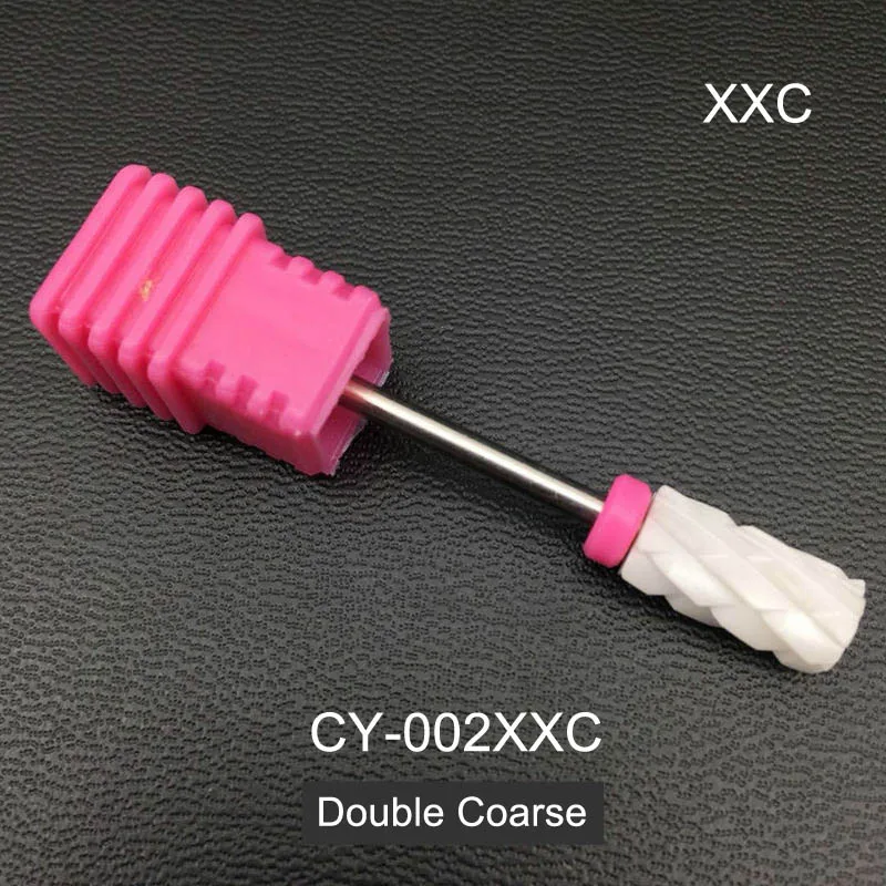 CY-002XXC Керамические фрезы для маникюра электрические сверла для ногтей фрезы для педикюра электрические пилки для ногтей сверло для ногтей - Цвет: CY-002XXC