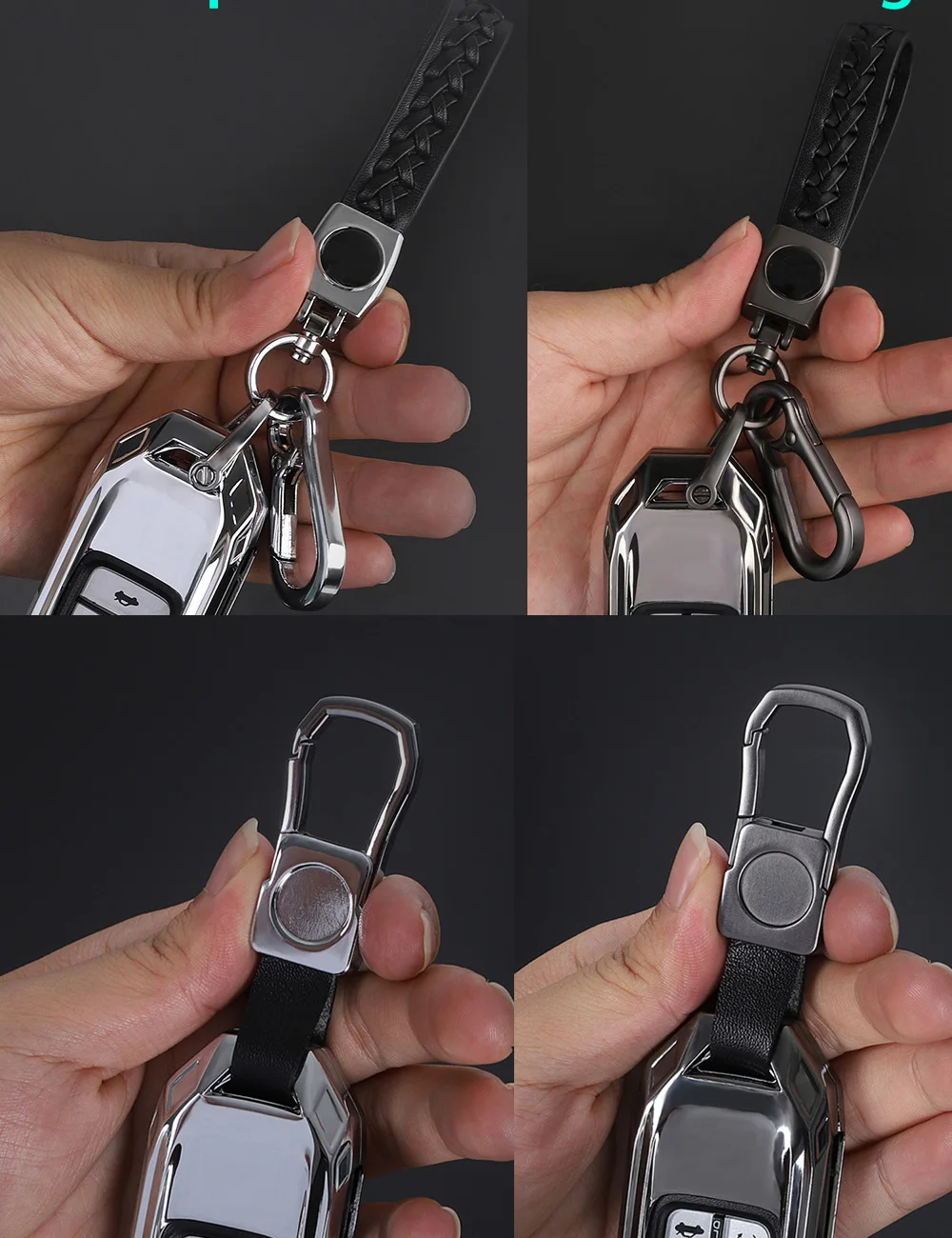 Высококачественный чехол для автомобильных ключей чехлы Land Rover Range Evoque Freelander 2