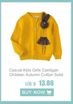 Повседневный Детский кардиган для девочек; детский осенний хлопковый однотонный милый длинный рукав аппликация; свитера; Новинка; свитер для маленьких девочек; верхняя одежда