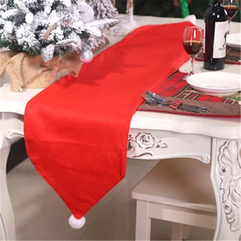 

New Christmas Decorations Cloth Art Christmas Forest Man Table Flags Creative Christmas Tea Table Dining Table Decorations