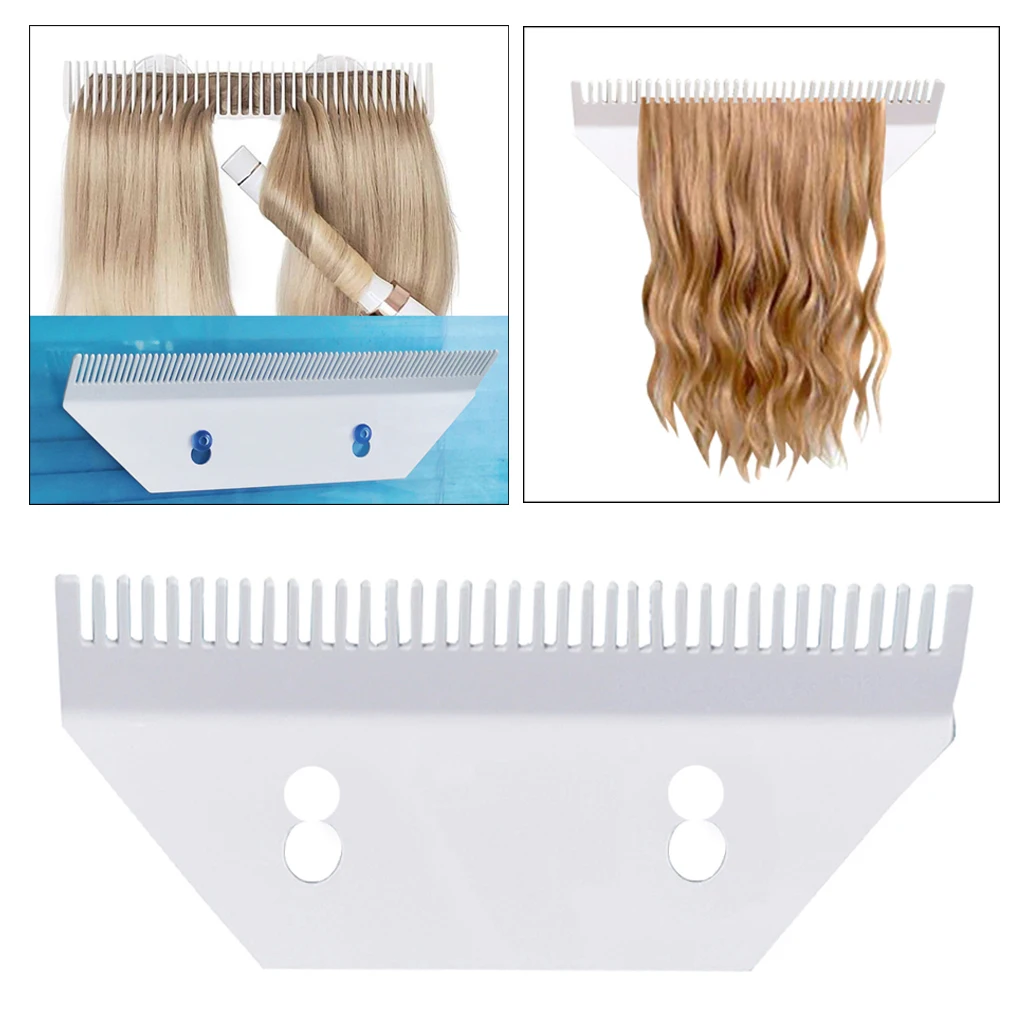 Acrylic Salon Hair Extensions Hair Strands Holder Plate Hanger For Hair  Styling Hair Extension Display Stand Storage Bag - Hair Extensions  Application Kit - AliExpress