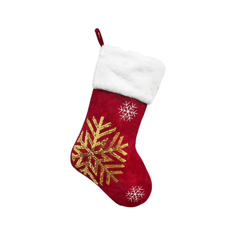 Personalised Christmas Stocking Santa Sack Christmas Eve Bag First Gift Stocking Holiday Decorations