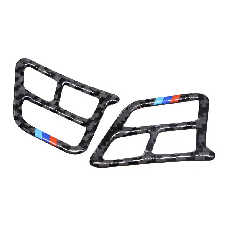 

For BMW E90 3 Series 2005-2012 Car Styling Auto Interior Accessories Carbon Fiber Decorative Steering Wheel Buttons Stickers