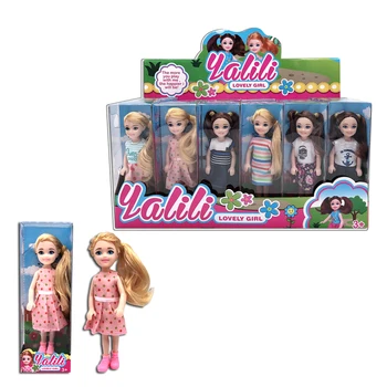 

2020 Newest 5 "Cute Kelly Barbies Doll With Gift Box Packaging Plastic Children Toy Accessories Girls Gifts Play House