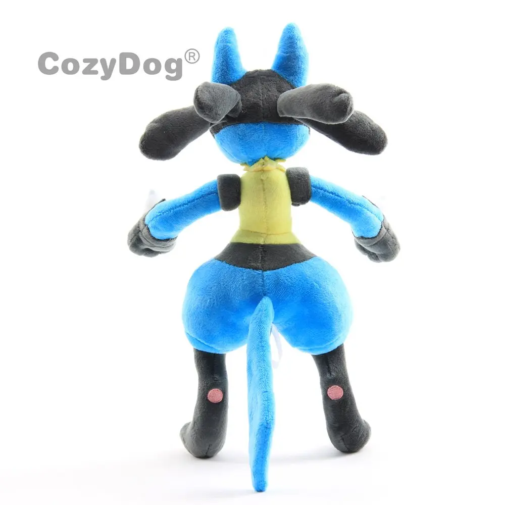 30 см аниме Мега Lucario X& Y Мягкие плюшевые игрушки кукла Peluche мультфильм Пикачу Eevee Bulbasaur Sereis для маленьких детей подарок на день рождения