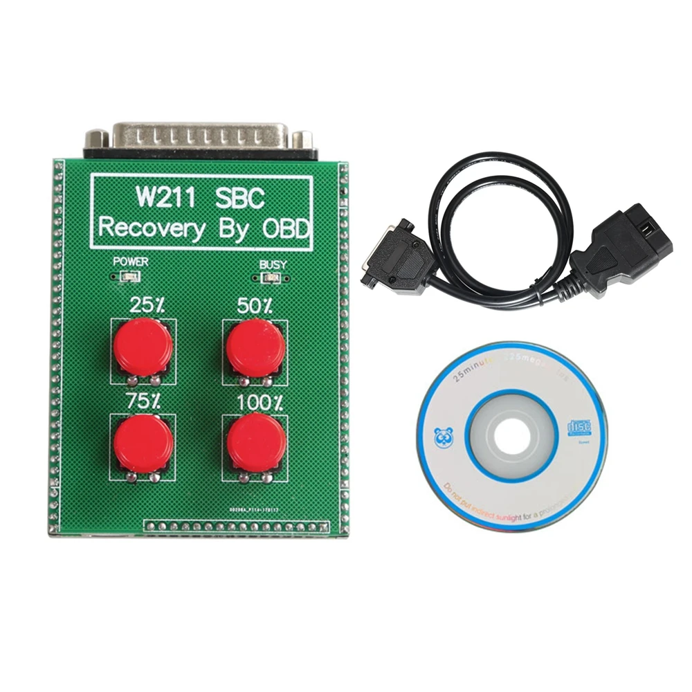 OBD II OBD2 Scanner CD for Mercedes Benz W211 R230 ABS SBC Reset