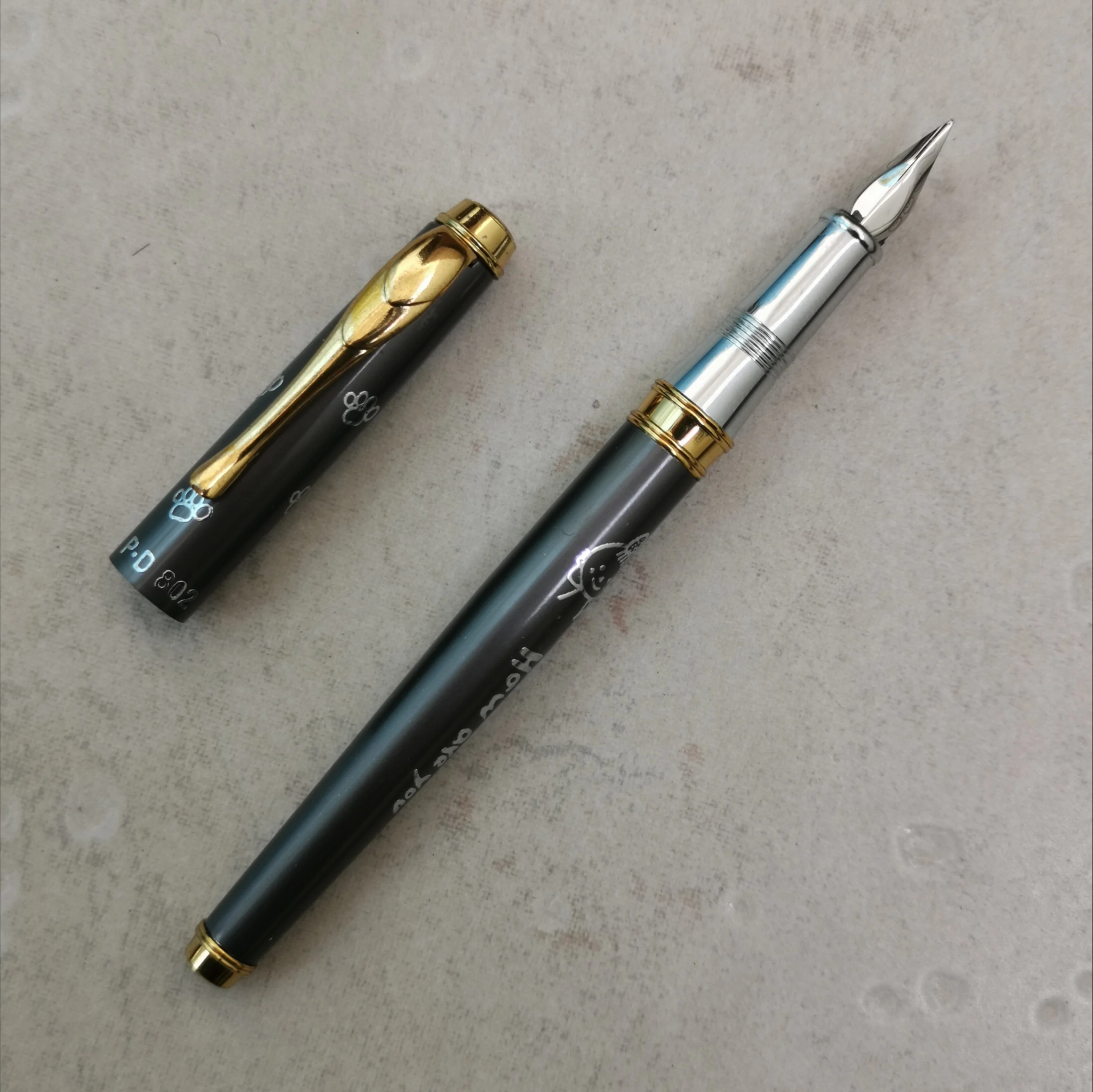 Старая карманная ручка PD как дела Фонтанная маленький Специальный наконечник