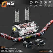 Руль для Pro Taper Pack Bar 1-1/" 6 дней Fatbar Колодки Ручки Pit Pro Racing Dirt Pit Bike мотоцикл с адаптер cnc