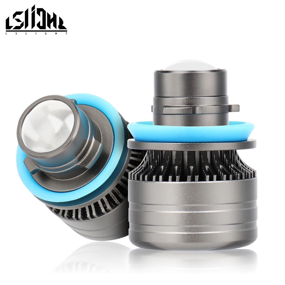 Lslight H11 Led Fog Light Projector Lens Car Laser Headlight Bulbs H9 H8 For 12v Automotive