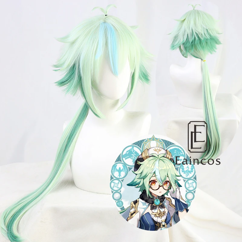 Eaincos Genshin Impact Venti Keqing Barbara Diluc Kaeya Noelle Traveler Lumine Aether Amber Cosplay Wigs Heat Resistant Synthetic Hair -Zentai shop online Hfa4d51c6adc34fc49cbd90615a081b7ab.jpg