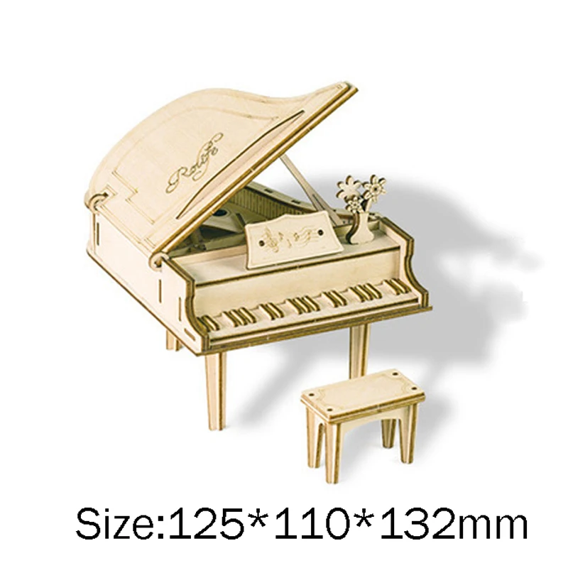 AAG Creative DIY 3D Wooden Jigsaw Puzzle Toys Handmade Kids Children Puzzle Game Assembly Toy Model Adult Educational Baby Toy