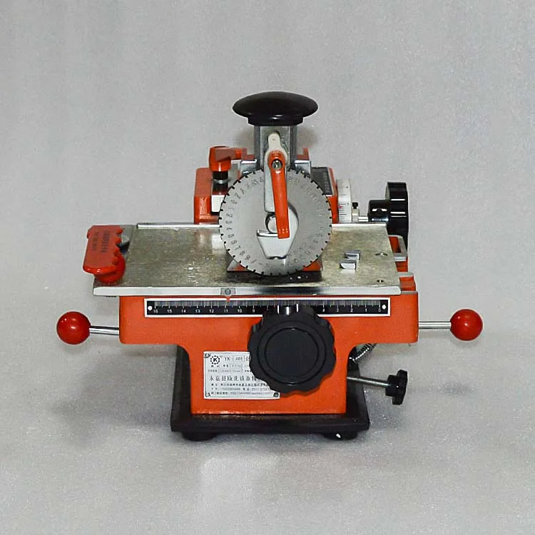 YK-A01 Semi-Automatic Manual Marking Machine Aluminum Labeling Coding Machine Eq