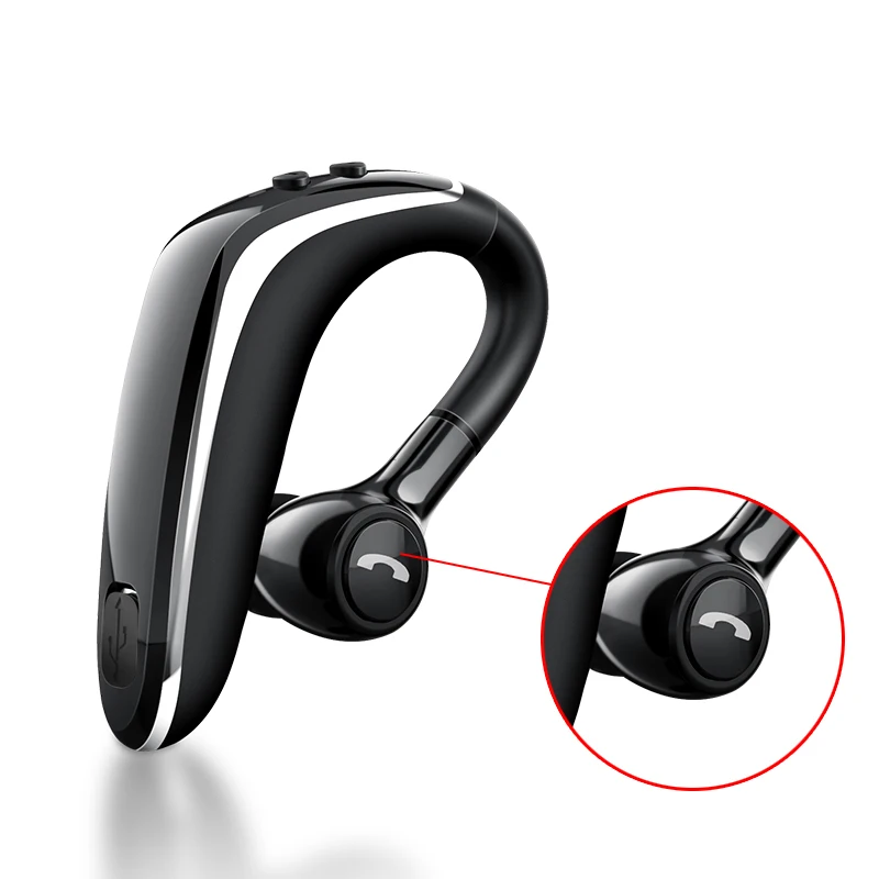 X01 Wireless Earphone Bluetooth 5 0 Hanging Ear Business Driving Headset HD Mic Waterproof Sports Headphone
