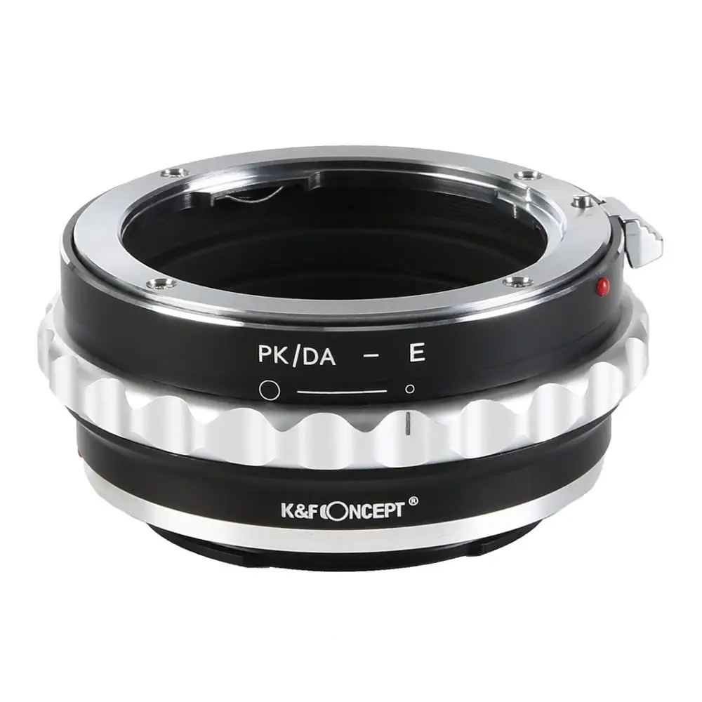 K & F Concept адаптер для крепления объектива Pentax K/M/A/FA/DA к Sony E Mount NEX Camera