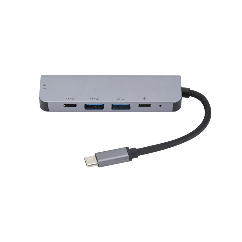 USBC к концентратору HDMI USB 3,0 type C порт зарядки 5 в 1 преобразователь концентратора 4K для Mac book Pro Thunderbolt 3 USB-C зарядное устройство