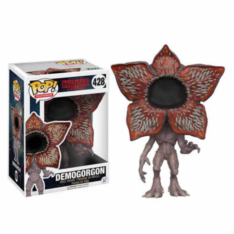 Funko pop Stranger Things Eleven Demogorgon Hopper Jonathan Nancy Brenner Joyce Фигурки Коллекционная модель игрушки с коробкой - Цвет: with box