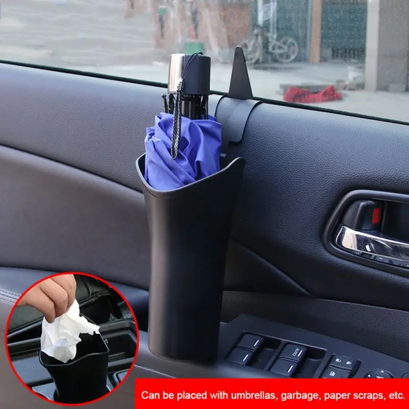 Automobile Accessories Car Multi-purpose Umbrella Bucket Umbrella Holder Hanging Storage Barrel