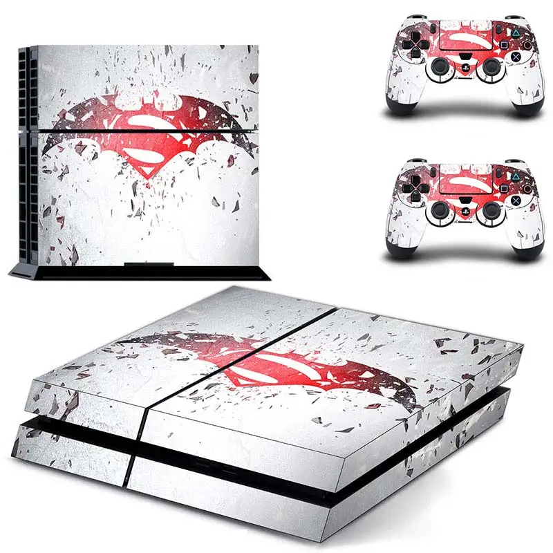 Харли Квинн Джокер Бэтмен PS4 наклейка s Play station 4 Кожа Наклейка для playstation 4 PS4 консоль и контроллер Скины Виниловые - Цвет: QPTM0402