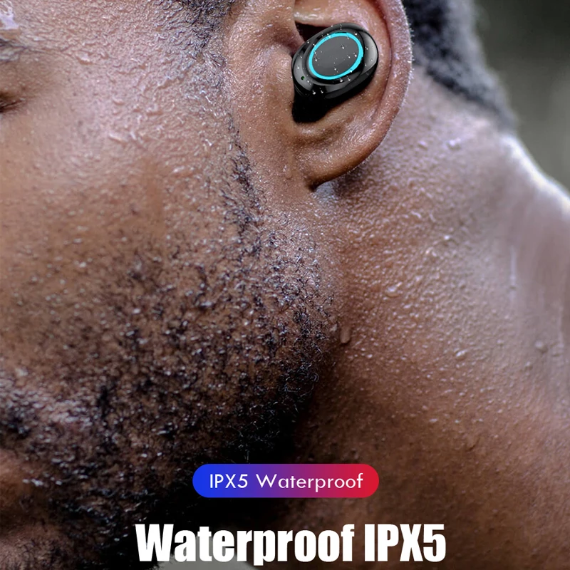 TWS S11 Bluetooth Wireless Earphones 3500mAh LED Display IPX5 Touch Control Sport Noise Reduction HIFI Stereo Earbuds Headset