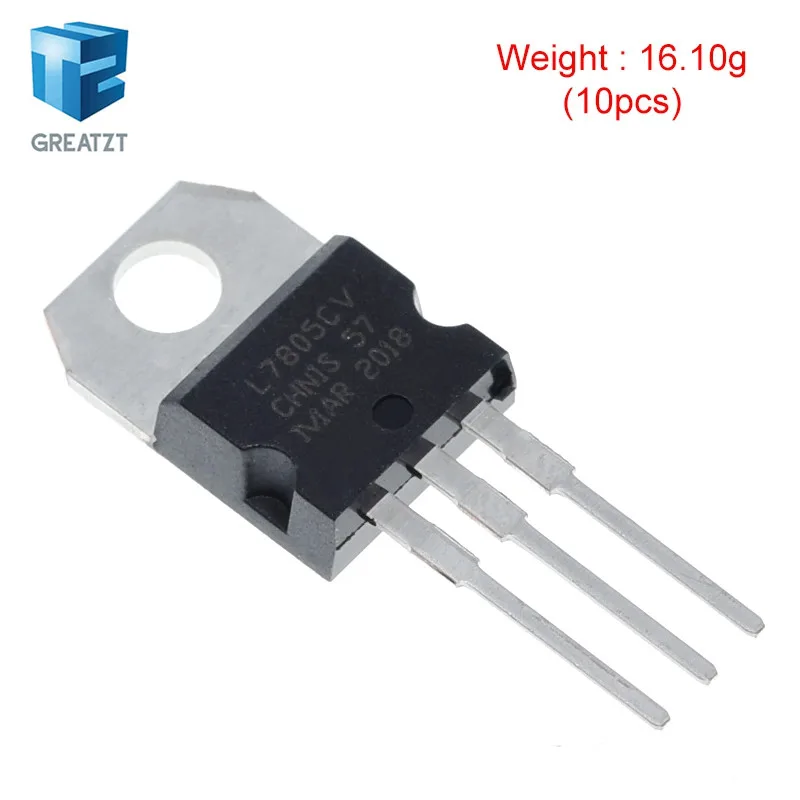GREATZT 10/20/40PCS L7805CV L7805 7805 – Detail 1