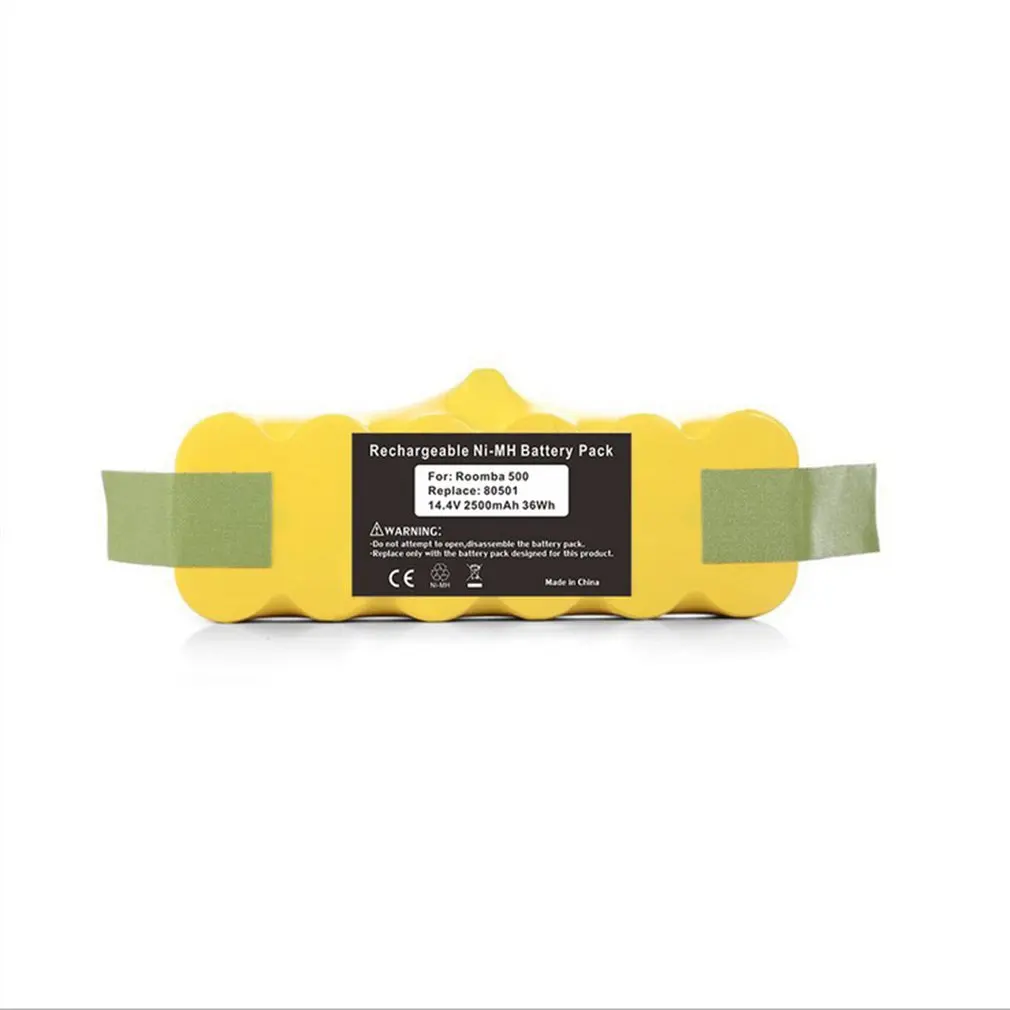 Eleoption High Capacity 3500mAh/2500mAh 14.4V Battery Power Tool Battery For Irobot Roomba Vacuum Cleaner 500