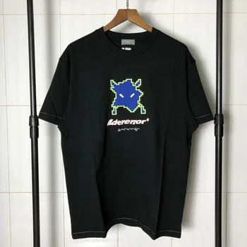 

Streetwear Monster Embroidery Adererror T-shirt Men Women Couple Lovers Casual Loose Ader Error T Shirt Top Tees harajuku