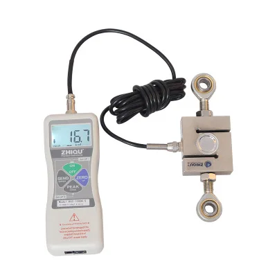 DS2-1000N/100kg High Precision Digital Display External Push-pull Dynamometer Ex