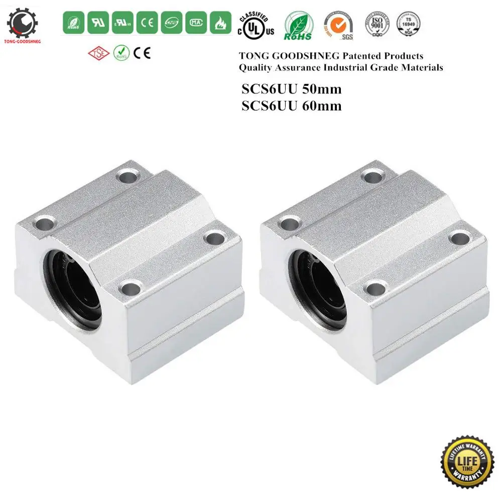 

SCS35UU SCS40UU SCS50UU SCS60UU,Linear Ball Bearing Slide Block Units,Linear Shaft CNC 3D Printer Parts,Bush Pillow Block