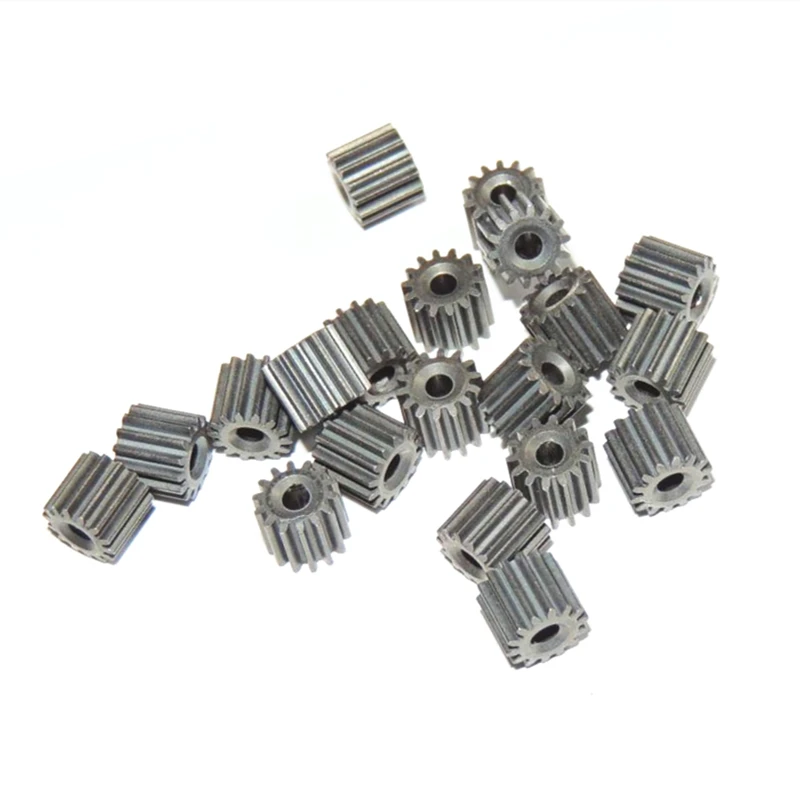 0.4M 8/9/11/12/14 Teeth 2.0mm Metal Reduction Gear Motor Output Gear DIY Model