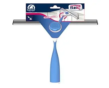 

Elephant 496457.0 Flexs Window Squeegee, Plastic, blue, white, grey, 29 x 21.8 x 4.8 cm