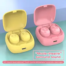 BEESCLOVER беспроводное соединение Совместимо с мобильным телефоном планшетом ноутбуком XG12 TWS наушники Bluetooth 5,0 спортивные наушники r60