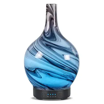 

Air Humidifier 3D Firework Glass Vase Shape with 7 Color Led Night Light Aroma Essential Oil Diffuser Mist Maker Ultrasonic Humi