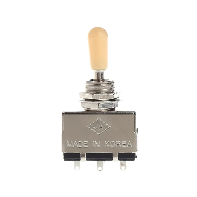 3 ходовой закрытый тумблер хромированный стиль для электрической гитары