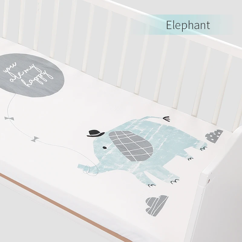 130x70cm BabyGreat/простыни для новорожденных; мягкие матрацы для малышей; приятные для кожи; с рисунком; Детские простыни; постельные принадлежности - Цвет: 130x70cm