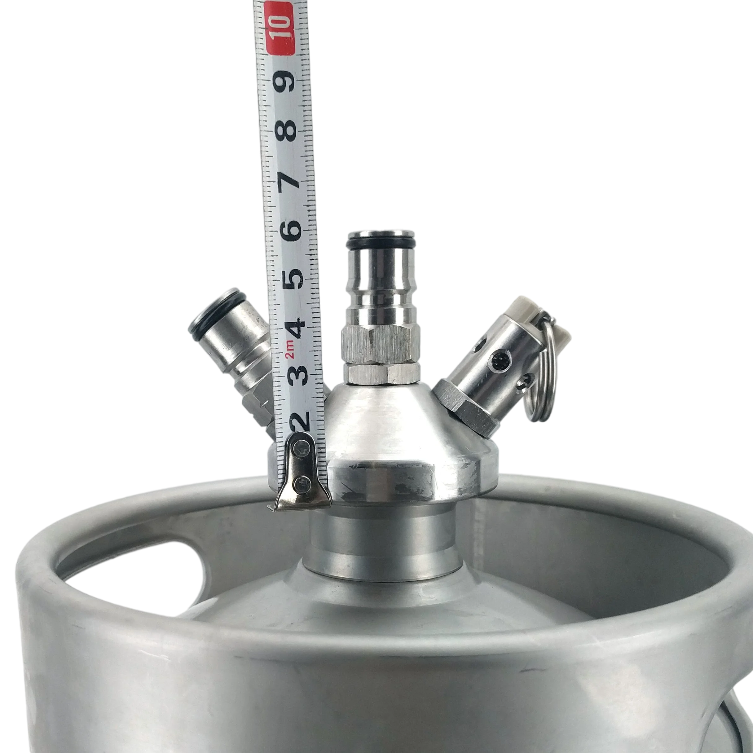 KegLand Mini Keg Ball Lock Tapping Head Silicone Dip Tube