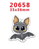 30 шт мультфильм персонаж плоское украшение из смолы PR 20625 - Цвет: 20658