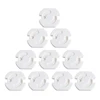 10pcs EU Power Socket Electrical Outlet Baby Kids Child Safety Guard Protection Anti Electric Shock Plugs Protector Rotate Cover ► Photo 2/5
