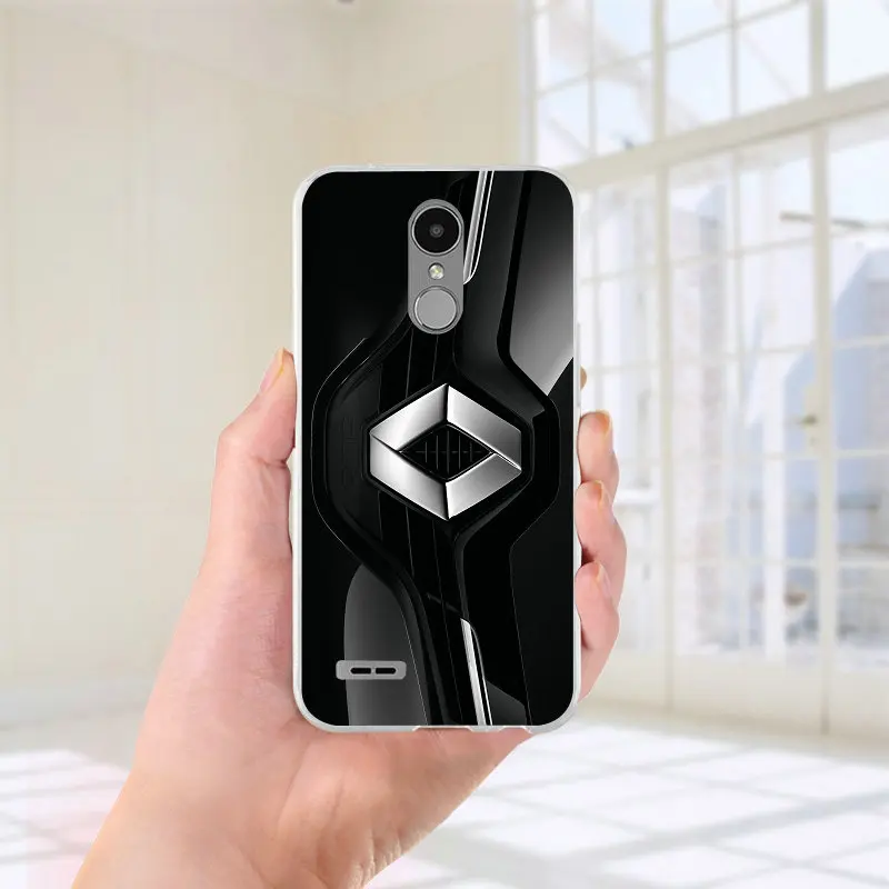 Супер Автомобили Renault логотип для LG G7 K8 K10 K12 K40 V40 Q6 Q7 Q8 Q50 Q60 X power сумки мягкие ТПУ Силиконовые чехлы для телефонов - Цвет: Picture 10