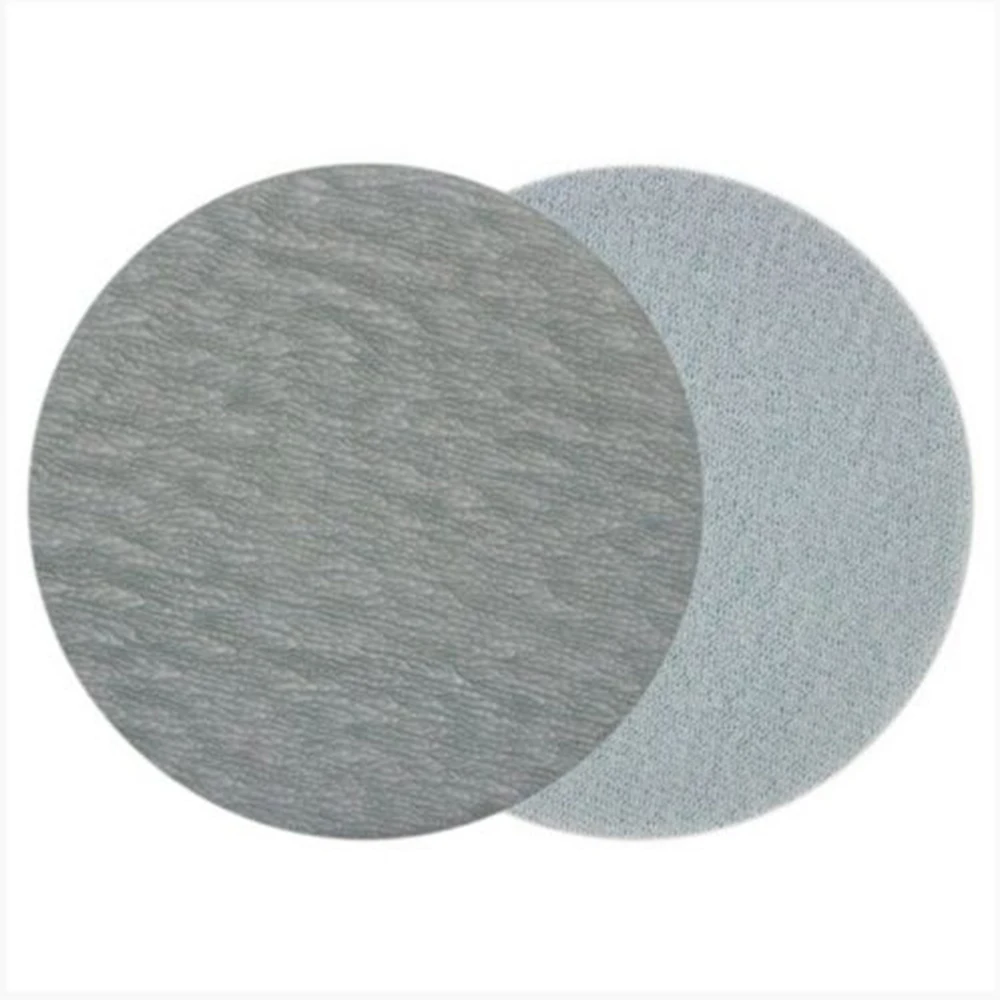 20pcs 996A6inch Round 150mm Flocked Backing Sandpaper 1000/1500/2000/3000# for metal woodworking polishing and sanding