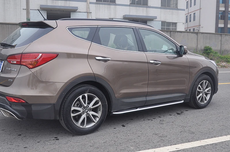 Стиль, подходит для hyundai Santa Fe sport 2013, Беговая доска, боковой шаг nerf бар