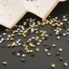 100pcs 2.5x4mm  Jewelry Finding Gold Silver Plated End Crimps Beads Ball Chain Connector Clasp Findings ► Photo 3/6