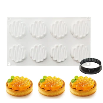 

HONORE Silicone Molds Tart Cake Decorating Tools Honey Shape Chocolate Mold For Baking Mould Bakeware Dessert Mousse Pan